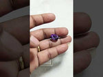 Load and play video in Gallery viewer, 9.15/CT Natural Amethyst Gemstone with Govt. Lab Certificate-252933