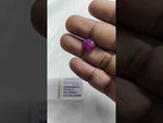 Load and play video in Gallery viewer, 5.44/CT Natural Old Burma Ruby with IIG Govt. Lab Certificate (150000)
