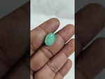 Load and play video in Gallery viewer, 7.43/CT Natural Panna Stone with Govt. Lab Certificate-12500D51199