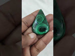 Load and play video in Gallery viewer, 85.75/CT Natural Malachite Gemstone of Premium Quality-MALA101041