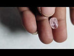 Load and play video in Gallery viewer, 4.10/CT Natural Pink Sapphire with Govt Lab Certificate-107586