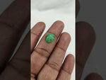 Load and play video in Gallery viewer, 4.8/CT Natural Panna Stone with Govt. Lab Certificate-12313D49946