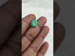 Load and play video in Gallery viewer, 4.85/CT Natural Panna Stone with Govt. Lab Certificate-12313D49926