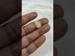 Load and play video in Gallery viewer, 9.98/CT Natural Yellow Sapphire With Govt Lab Certificate-11006D44484