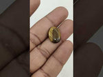 Load and play video in Gallery viewer, 7.15/CT Tiger Eye with Govt. Lab Certificate-TGR00065