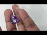 Load and play video in Gallery viewer, 17.75/CT Natural Amethyst Gemstone with Govt. Lab Certificate
