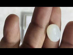Load and play video in Gallery viewer, 13.30/CT Moon Stone with Govt. Lab Certificate (450)