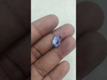 Load and play video in Gallery viewer, 5.72/CT Natural Blue Sapphire with Govt Lab Certificate-16625S208561