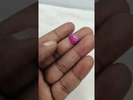 Load and play video in Gallery viewer, 5.07/CT Natural Ruby Stone with Govt. Lab Certificate-15909S205587