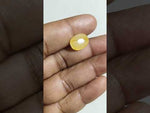 Load and play video in Gallery viewer, 8.34/CT Natural Yellow Sapphire With Govt Lab Certificate-11388D46078