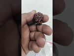 Load and play video in Gallery viewer, 3.640 Gram Natural Garbh Gauri Rudraksha with Govt. Lab Certificate-KG61513