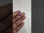 Load and play video in Gallery viewer, 11.25/CT Natural Ruby Stone with Govt. Lab Certificate-16658S208747
