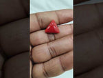 Load and play video in Gallery viewer, 8.55/CT Natural Red Coral With Govt. Lab Certificate-10952D44246