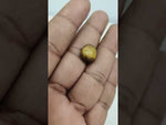 Load and play video in Gallery viewer, 7.35/CT Tiger Eye with Govt. Lab Certificate-TGR00075