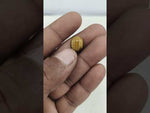 Load and play video in Gallery viewer, 4.75/CT Tiger Eye with Govt. Lab Certificate-TGR00052