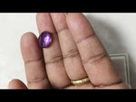 Load and play video in Gallery viewer, 7.40/CT Natural Amethyst Gemstone of Premium Quality with Govt. Lab Certificate