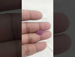 Load and play video in Gallery viewer, 3.86/CT Natural Ruby Stone with Govt. Lab Certificate-16658S208752