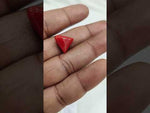 Load and play video in Gallery viewer, 6.62/CT Natural Red Coral With Govt. Lab Certificate-11006D44449