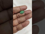 Load and play video in Gallery viewer, 4.69/CT Natural Panna Stone with Govt. Lab Certificate-11388D46132