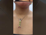 Load and play video in Gallery viewer, 6.22/GM PERIDOT/GARNET (1650)