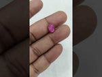 Load and play video in Gallery viewer, 2.74/CT Natural Old Burma Ruby with IIGJ Govt. Lab Certificate-15737S204511