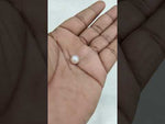 Load and play video in Gallery viewer, 4.1/CT Natural South Sea Pearl With Lab Certificate-16311S207026