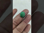 Load and play video in Gallery viewer, 6.69/CT Natural Panna Stone with Govt. Lab Certificate-11925D48092