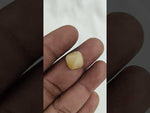Load and play video in Gallery viewer, 8.45/CT Natural Yellow Sapphire With Govt Lab Certificate-128130