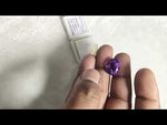 Load and play video in Gallery viewer, 9.99 Ratti Natural Amethyst Gemstone with Govt. Lab Certificate
