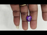 Load and play video in Gallery viewer, 10.70/CT Natural Amethyst Gemstone with Govt. Lab Certificate