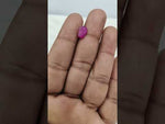 Load and play video in Gallery viewer, 2.89/CT Natural Ruby Stone with Govt. Lab Certificate-15909S205592