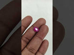 Load and play video in Gallery viewer, 2.24/CT Natural Ruby Stone with Govt. Lab Certificate-16016S205963
