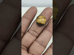 Load and play video in Gallery viewer, 17.7/CT Tiger Eye with Govt. Lab Certificate-TGR00064