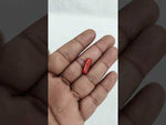 Load and play video in Gallery viewer, 5.89/CT Natural Red Coral With Govt. Lab Certificate-12377D50198