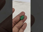 Load and play video in Gallery viewer, 5.85/CT Natural Panna Stone with Govt. Lab Certificate-11925D48081