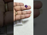Load and play video in Gallery viewer, 5.16 Ratti Natural Amethyst Gemstone with Govt. Lab Certificate