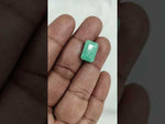 Load and play video in Gallery viewer, 9.13/CT Natural Panna Stone with Govt. Lab Certificate-12500D51200