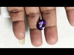 Load and play video in Gallery viewer, 8.80/CT Natural Amethyst Gemstone with Govt. Lab Certificate