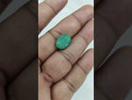 Load and play video in Gallery viewer, 6.60/CT Natural Panna Stone with Govt. Lab Certificate-11388D46121