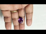 Load and play video in Gallery viewer, 10.00/CT Natural Amethyst Gemstone with Govt. Lab Certificate