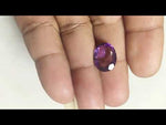 Load and play video in Gallery viewer, 6.60/CT Natural Amethyst Gemstone of Premium Quality with Govt. Lab Certificate