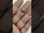 Load and play video in Gallery viewer, 4.05/CT Tiger Eye with Govt. Lab Certificate-TGR00117