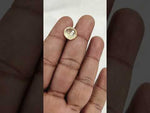 Load and play video in Gallery viewer, 5.85/CT Natural Yellow Sapphire With Govt Lab Certificate-12377D50191