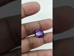 Load and play video in Gallery viewer, 9.05/CT Natural Amethyst Gemstone with Govt. Lab Certificate