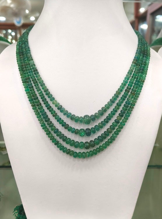 Natural Emerald Beads-EMESTR-001