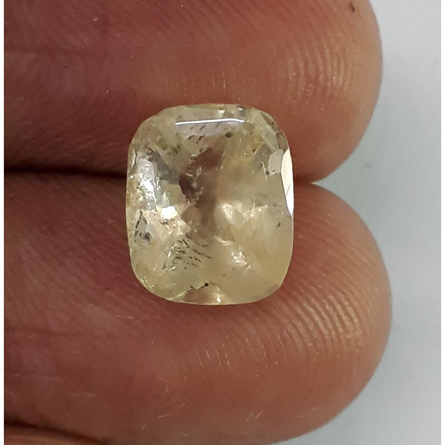 4.21 Ratti Natural yellow sapphire with Govt Lab Certificate-(YELSA9T)