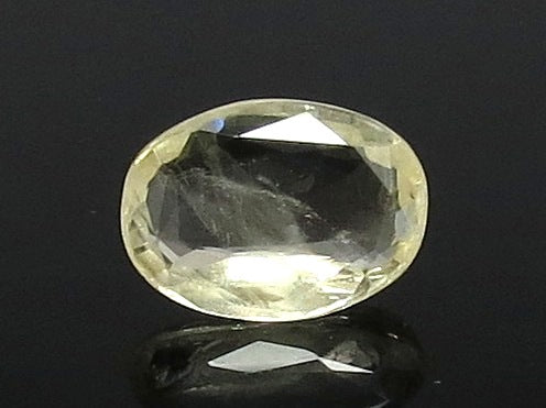 4.18/CT Natural Ceylonese Pukhraj with Govt Lab Certificate-YELSA9U