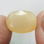 Load image into Gallery viewer, 15.36 Ratti Natural Yellow Sapphire With Govt Lab Certificate-(4551)