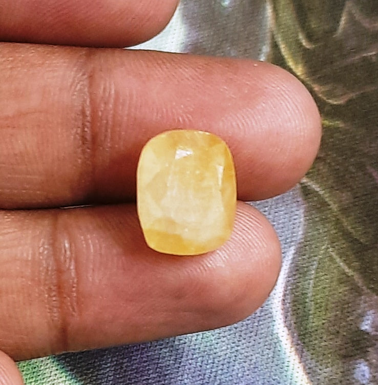 8.10/CT Natural Ceylonese Pukhraj with Govt Lab Certificate-4551