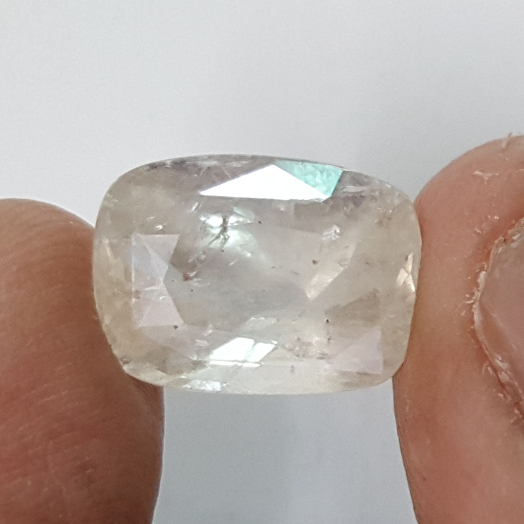 8.00 Ratti Natural Yellow Sapphire with Govt Lab Certificate-(6771)